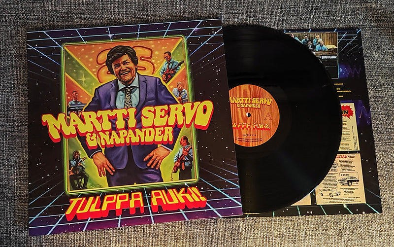 MARTTI SERVO & NAPANDER - Tulppa auki!  (VINYYLI)