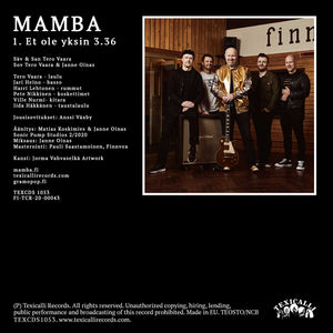 MAMBA - Et ole yksin (cds)
