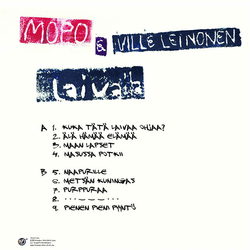 MOPO & VILLE LEINONEN - Laivalla (LP)